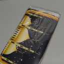 Eid Mubarak Door Banners Lighted Decorations Eid Al-Adha Porch Sign with LED Light Decorations Black Gold Moon Lantern Door Sign Hanging Banner for Eid Al-Adha Party Outside Lighted Decor