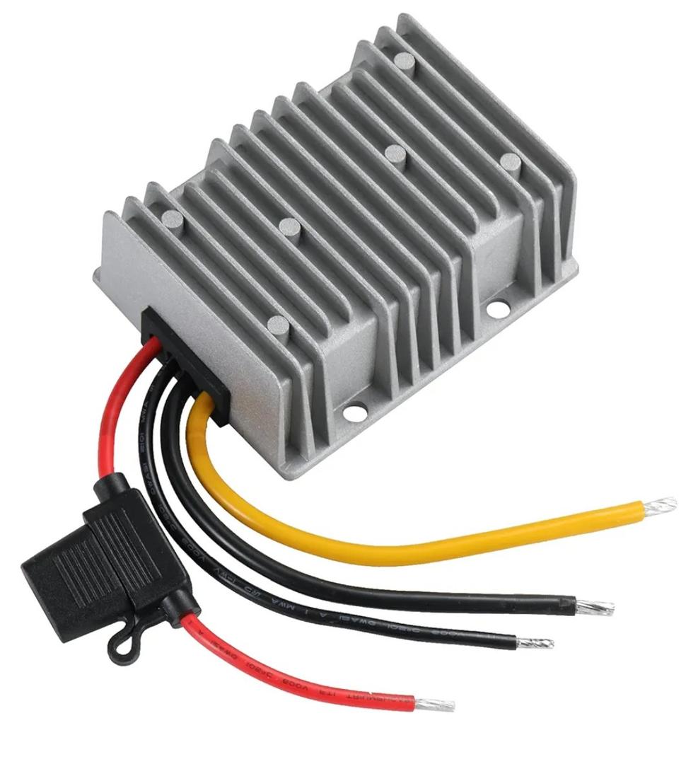 DC 40A 480W 24V to 12V Step Down Converter 12v Buck Converter DC Transformer with Fuse Reducer Power Supply for Vehicle etc