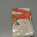 Fohufo Reusable Christmas Gift Bag, 15.7 x 19.6 Inch Initial Santa Sack Drawstring Christmas Bags, Personalized Gift Bags for Xmas Presents Party Supplies, Xmas Decorations Gifts Bag, Medium M