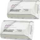 EZ Pass Holder with Super Strong Suction Cups for Windshield - No Adhesive, Easy Install and Remove - Toll Pass Transponder Holder for EZ Pass/iPass (2-Pack)