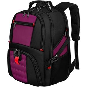 YOREPEK Large Backpack for Men, Extra Large Laptop Backpacks for Men Women, Water Resistant Travel Backpack Airline Approved Business Work Bag Fits 17 Inch Computer, Black