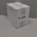 Hushee 50 Pack 17 oz Small Meal Prep Containers with 3 Compartments Snack Containers with Lid Disposable Plastic Bento Box Travel Lunch Food Boxes Stackable for Office Picnic (White)