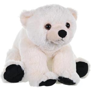 Wild Republic Polar Bear Baby Plush, Stuffed Animal, Plush Toy, Gifts for Kids, Cuddlekins 12 Inches