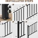 Deck Railing Kit for Deck, Porch, Patio & Balcony