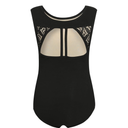 Phineein Girls Sleeveless Ballet Gymnastics Leotards Kids Athletic Crisscross Mesh Back Dancewear Unitards XS 4-6