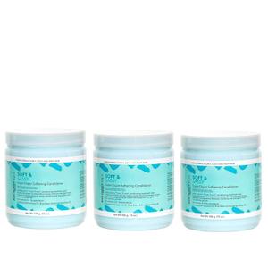 Aunt Jackie's Girls Soft and Sassy Super Duper Softening Conditioner, 15 oz (Pack of 3)