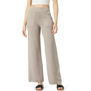 The Drop Women's Cynthia Cotton Blend Wide Leg Sweater Pant (Large) The Drop Women's Cynthia Cotton Blend Wide Leg Sweater Pant (Large)