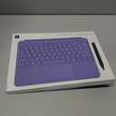 Microsoft Surface Pro Keyboard and Slim Pen 2 Bundle for Surface Pro 12" Device, Alcantara Material, Violet