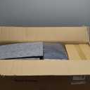 2 Person Sauna, Extra Large Sauna Box, Portable Steam Sauna Tent with 2 Steamers, 2 Folding Chair, 71x 49x 36, Black