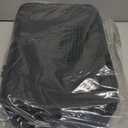 gzcz Travel Makeup Bag,Professional Cosmetic Bags for Women,Portable Makeup Brush Case Organizer Storage with Adjustable Dividers and Shoulder Strap (Medium)