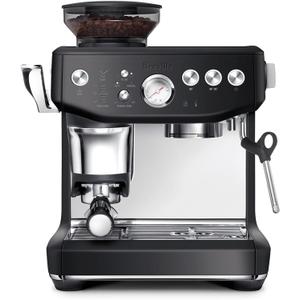 Breville Barista Express Impress Espresso Machine BES876BTR, Black Truffle
