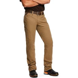 ARIAT Men's Rebar M4 DuraStretch Jeans (36W x 32L, Field Khaki)