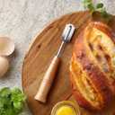 "SAINT GERMAIN Premium Hand Crafted Bread Lame for Dough Scoring Knife, Lame Bread Tool for Sourdough Bread Slashing with 10 Blades Included with Replacement with Authentic Leather Protector Cover"