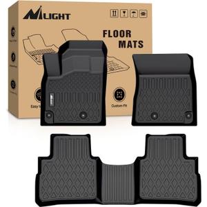Nilight TPE Floor Mats for Nissan Rogue (Not for Rogue Sport) 2021 2022 2023 2024 2025 2026 All Weather Custom Fit Heavy Duty Floor Liners