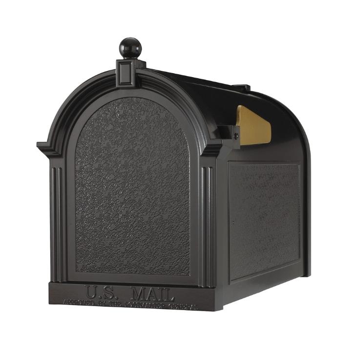 Whitehall Products 16018 Mailbox Package, Black
