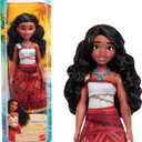 Mattel Disney Moana 2 Moana Fashion Doll with 2 Accessories, Removable Outfit with Necklace & Anklet, Inspired by The Movie
