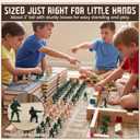 Shindel 100PCS Army Men Toy Soldiers, Plastic Army Men Playset Green Yellow Soldier Figures 8 Poses for Boys Birthday Gift