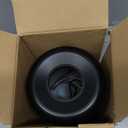 Jellyfish Lamp, 18LED 7-Color Changing Light with 5 Levels Brightness Jellyfish Aquarium fish lamp Home decor, children's birthday gift, men's and women's holiday gift, relaxing mood atmosphere (Black)