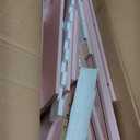 Toy Storage Organizer, Kids Castle Bookshelf, 6 Cubby Children Bookshelf, 39.4 Wood Montessori Shelf Baby Book Shelf for Nursery, Playroom, Living Room (Pink)