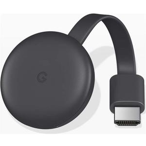 Google Chromecast (3rd Generation) Media Streamer - Black Google Chromecast (3rd Generation) Media Streamer - Black