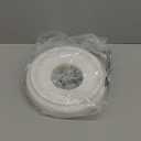 2 Pack White Molded Nylon Ceiling Medallion for Light Fixtures and Ceiling Fans 10"OD x 4"ID x 1"P (Fits Canopies up to7-1/4")