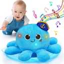 Tsomtto Baby Toys 6-12 Months Musical Plush Octopus Crawling Walking Toys Light up Voice Control Dancing Infant Toy 0-6 7 8 9 10 12-18 Month 1 2 Year Old Boys Girls Tummy Time Birthday Gifts, Medium, Small