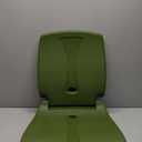 Step2 Foldable Adult Flip Seat, Portable Outdoor Chair for Poolside, Tailgating, Camping, Picnic Chair, Provides Back Support When Sitting on Ground, Olive
