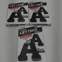 ArtSkills Paper Poster Letters and Numbers for Projects and Crafts, 4" and 2.5", Black, 150 Pieces - Multiple Sheets Per Letter Pad - Pack of 3 (3 Count)