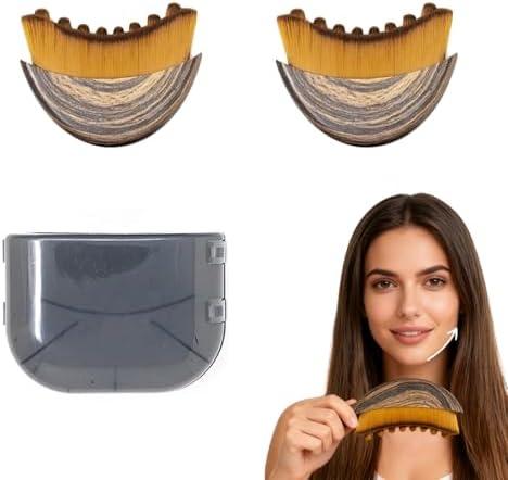 Big Yuan Lymphatic Drainage Face Massage Brush, Ergonomic Facial Contour Tool, Manual Dry Lymphatic Drainage Massager，Designed to Fit Face 2pack