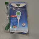 Vicks SpeedRead Digital Thermometer for Baby, Kids & Adults, Color-Coded Readings, Oral, Baby Rectal Thermometer or Under The Arm, Water Resistant
