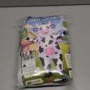 Inflatable Cow Costume Blow up Animal Costume Cow Suit for Cosplay Party Christmas Halloween Parade Carnival Festiva Suit (M (110cm-140cm))