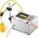 Liquid Filling Machine 2-118 Oz Bottle Filler Machine with Anti-Dripping Nozzle Diaphragm Pump Digital Control for Cosmetic Water, Wine, Makeup Remover GFK-160A