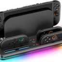 Switch 2 Controller Charger Station for Nintendo Switch 2 Joycon (2025), Controller Charging Dock for Joycon 2 with RGB, Joy-Con 2 Charging Dock Kit with Charge Cable for sega Game Gear