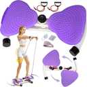 Waist Twisting Machine, Noiseless Ab Twist Board, 260 lbs Capacity, Twist Exercise Machine Home Gym Fitness Tool for Women Slim Waist and Core Ab Exercise