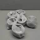 6 Pcs Drop in Cup Holder, 2.8 Inch-4.2 Inch Plastic Inserts Cup Holder for up to 3.6 Inch in Diameters Cups for Table, Sofa, Dashboard, Chair, Seatback