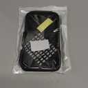 Car Dashboard Anti-Slip Mat Cell Phone Holder, Double-Groove Sticky Gripping Gel Pad with Number Plate, Multifunctional Car Dashboard Sticky Pad Mat, Stand for Navigation Cell Phone Sunglass Keys (Black)