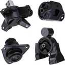 2x 4 PCS Engine Motor Mount and Trans Mount for 2010-2013 Kia Forte 2.0L/2.4L Automatic Transmission Replacement for 9360 9345 9783 9785