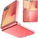 Foluu Clear Case for Samsung Galaxy Z Flip 7, Slim Fit Hard PC Back Bumper Protective Shockproof Scratch Resistant Case for Samsung Galaxy Z Flip7 5G 2025