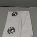 NICETOWN White Sheer Curtains 84 inches Long - Home Decoration Grommet Airy & Lightweight Elegant Window Treatments with Light Filtering for Bedroom/Living Room (2 Panels, W54 x L84)