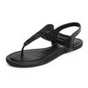 Dream Pairs Women's Elastic Strappy String Thong Ankle Strap Summer Gladiator Sandals 7.5