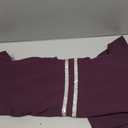 R&M Richards Knee Length Cocktail Dress W/Rhinestone & Bottom Ruffle (Purple) 10