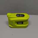 200W Portable Power Inverter Compatible with Ryobi 18V,Ecarke Real 200W Outdoor Generato Battery Converter with 2 USB&LED&AC Battery Powered Outlet,Convert DC 18V to AC 110V Portable Power Station