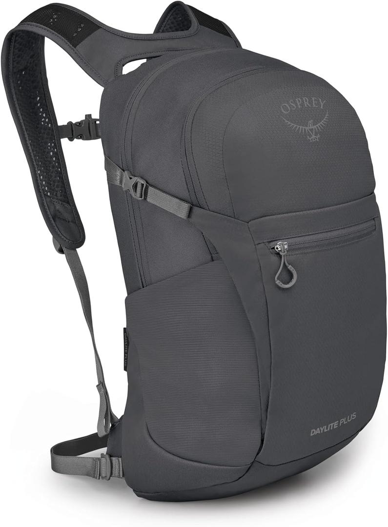 Osprey Daylite Plus Commuter Backpack Lightweight, Everyday Pack with Laptop Sleeve and Water Bottle Pockets Ideal for Work, School, and Travel, Tunnel Vision Grey, One Size