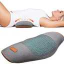 Cozyhealth Lumbar Support Pillow for Sleeping Memory Foam Back Lumbar Support Cushion for Lower Back Pain Relief, Back Support Bed Pillow Waist Support Back Sleepers (Dark Gray)