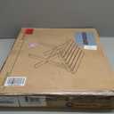 SERWALL Folding Adirondack Side Table, Portable Small Outdoor Table, Weather Resistant Outdoor End Table for Camping and Garden, Navy (Foldable 1-Pack)