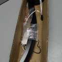 39.37Inch Linear Ceiling Light 6000K Black Modern Ceiling Light Fixture 28W Long Flush Mount Ceiling Lamp for Hallway, Kitchen, Bedroom, Dining Room