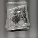 10 x BlueStars 100 PCS 22-16 AWG Non-Insulated Butt Splice Connectors - Marine Crimping Terminals, Uninsulated Wiring Crimps Connector, Bare Pure Copper Crimp Splice Terminal for 22,20,18,16 Gauge Wire