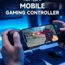EasySMX M20 Mobile Game Controller For Android, IPhone 15/16/17 & IPad Mini 6/7, Dual ABXY Switch, Hall Anti-Drift Joysticks, Dual Triggers, 1000Hz Polling Rate, Plug And Play, Black.