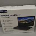 WONNIE 16.5" Portable DVD Player with 14.1" Large HD Swivel Screen, 6 Hours Rechargeable Battery, DVD Player Portable Support MP4, MKV Video & USB/SD Card/Sync TV, High Volume Speaker, All Regions