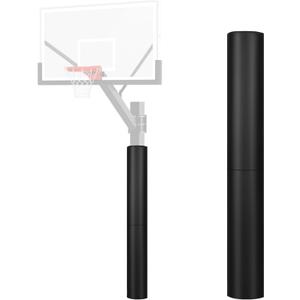 72" & 60" basketball pole pad 4.33" Reinforced Straps Flame-Retardant & Waterproof basketball pole padding outdoor, Gyms, Garages, pole wrap for Basement Pole Cover